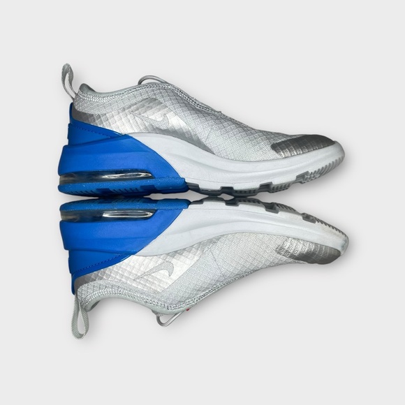 Nike Air Max Motion 2 Silver & Blue Sneakers - Picture 4 of 7